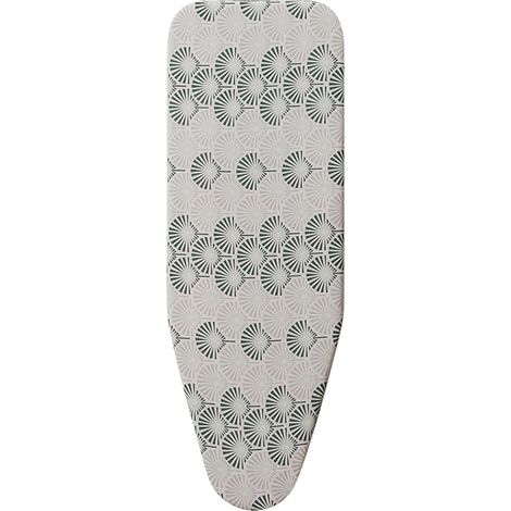 CCYKXA Housse de planche à repasser - Accessoires de repassage pliables de 100 cm - Tissu argenté en coton résistant à la chaleur - Motif fleurs de cerisier pour les voyages, les dortoirs d'étudiant, 