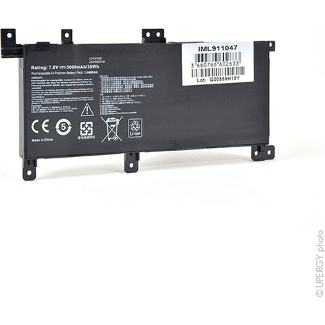 NX - Batterie ordinateur portable 7.6V 5000mAh - C21N1509