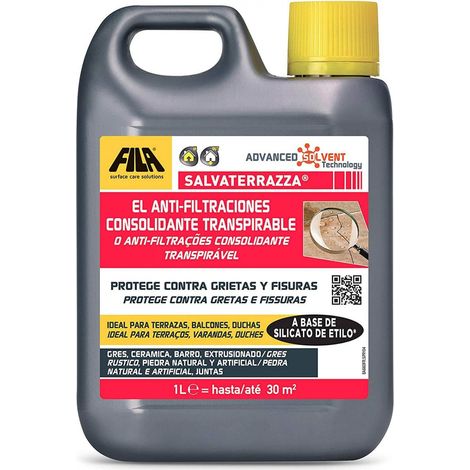 Salvaterrazza - Antifiltraciones Consolidante Transpirable / 1 L / Hidrófugo