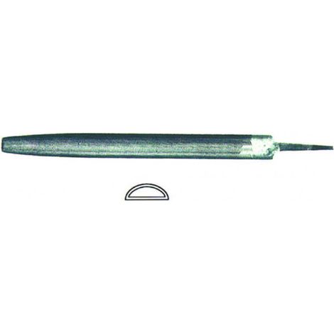 Lime mezze tonde - 8 mm.200 taglio bastardo - 6 pz