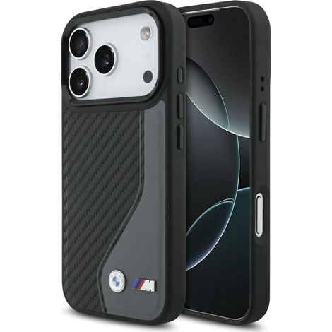 BMW M Carbon Logo MagSafe Hülle für iPhone 17 Pro Anthrazit (1/5)