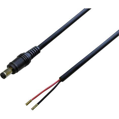 BKL Electronic 076101 Connecteur DC connecteur creux DC - Embouts 2 m 1 pc(s)