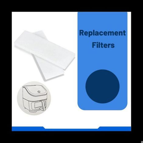 Filtres à Air de Rechange Pour Effaceur D'Odeurs Pour Friteuse à Air InstantanéE Vortex Plus 6QT (1/5)