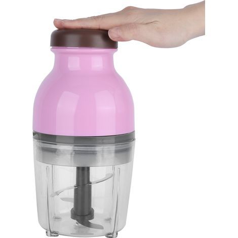 Mixeur électrique domestique pour lait de soja, glace pilée, lame amovible à 2 niveaux, hachoir à viande, prise UE 220 V (1/5)