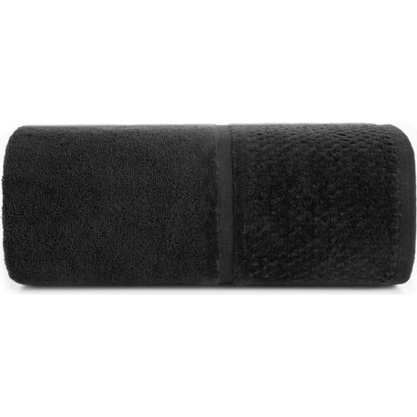 Ibiza Handtuch 70x140 schwarz 550g/m2 Frottee