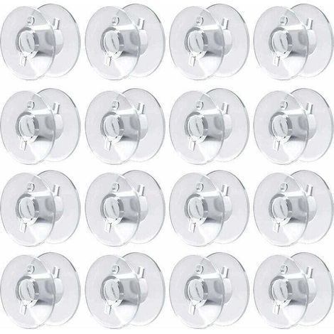60 Pcs Canette Machine a Coudre Bobines pour Machine à Coudre Canette Plastique Canettes Machine à Coudre pour Brother Singer Kenmore Janome la Plupart des Machines à Coudre (1/5)