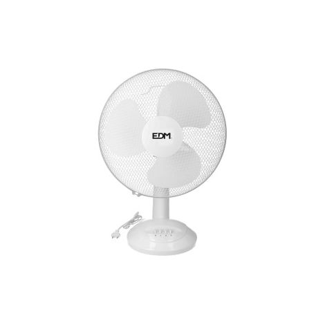 Ventilateur de table EDM 33964 45W D40cm Blanc (1/4)