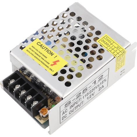 Alimentation à découpage LED, pilote d'alimentation en alliage largement applicable, deux méthodes de refroidissement, installation facile et pratique pour les lumières d'affichage (1/5)