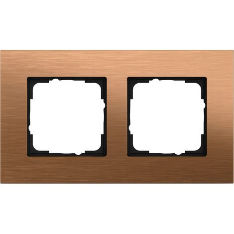 Gira Abdeckrahmen 2f Gira Esprit Bronze [021238], 0212 38