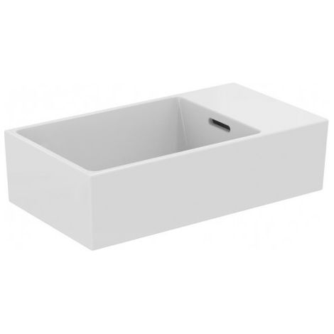 IDEAL STANDARD T3924MA Lavabo mural Extra, sans trou pour robinet, avec trop-plein
