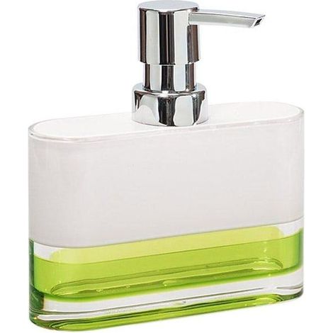 Topaz distributeur de savon vert acrylique