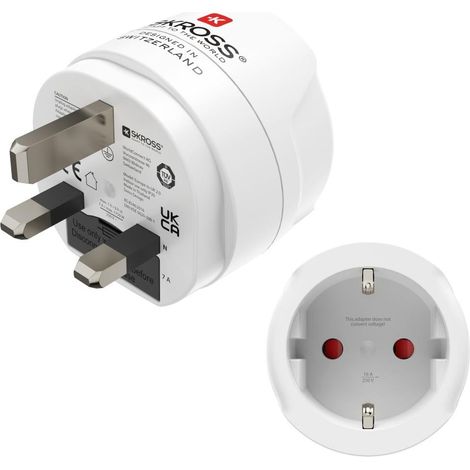 Hama 00223486 Reiseadapter Typ G/Type F