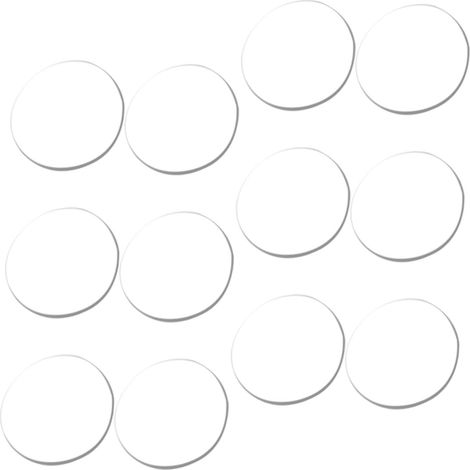 12 Pieces Kit Countertops Transparent Protective Furniture Practical (1/5)