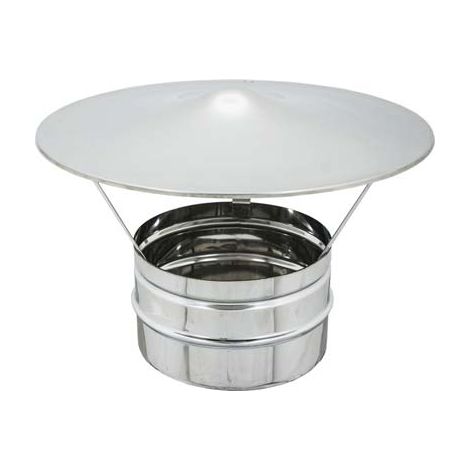 Fumaiolo cinese acciaio inox aisi 304 cm 15 Zincogroup