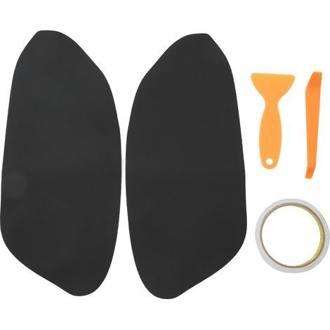 Couverture d'accoudoir de Panneau de Porte, Garniture d'accoudoir de Porte Avant en Cuir Microfibre imperméable 2 pièces pour Le Remplacement de décor pour Crosstour(Le Noir). (1/5)