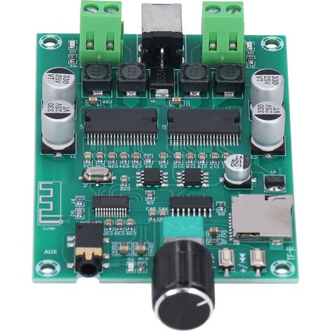 Module Amplificateur Audio 2 Canaux Bluetooth 5.0 Puissance Stéréo avec Potentiomètre Numérique XH-A354 (1/5)