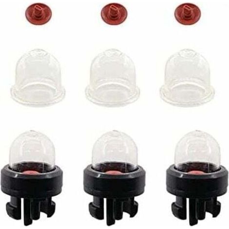 Lot de 3 Pompes d'Amorçage pour Tronçonneuses Stihl FS38, FS40, FS45, FS50, FS55, FS75, FS80, FS85, Compatible avec les Marques Ryobi, McCulloch et Husqvarna., (1/4)