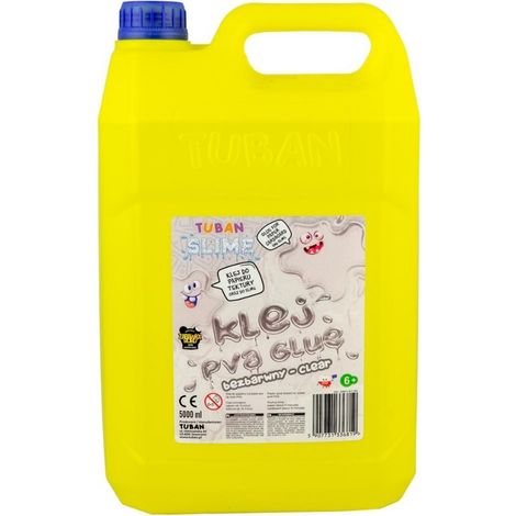 Colla vinilica incolore in tubetto da 5 litri