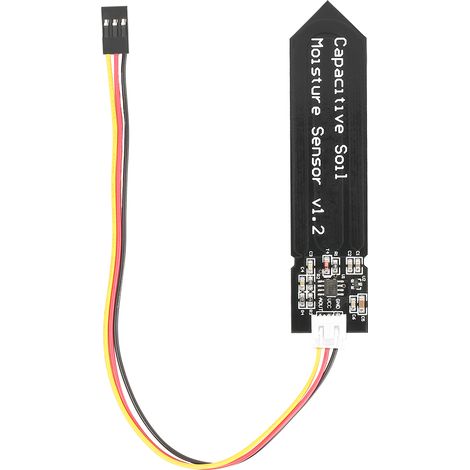 Capacitive Type Soil Moisture Sensor Corrosion Resistant Wide Voltage Work Module With Cable