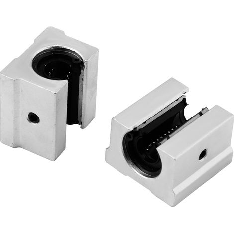 2 rails de guidage linéaires SBR12UU de 300 mm x 12 mm, 4 blocs de glissement à roulement (1/5)