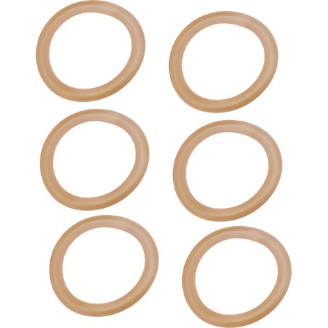 Lot de 10 segments de piston pour compresseur d'air 1500 W, faible bruit, haute isolation, résistants à l'usure et aux chocs. (1/5)