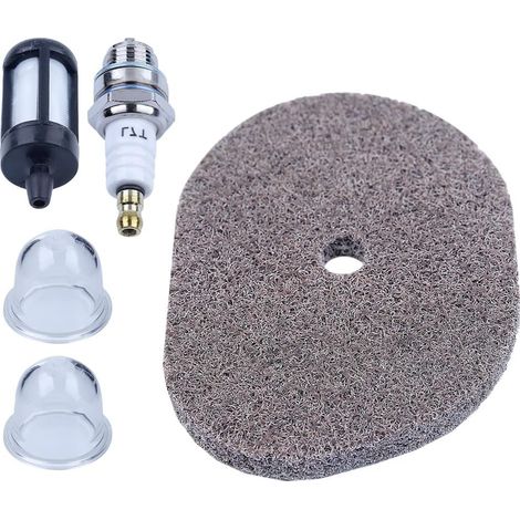 Kit de filtre à air, pour Stihl Fs40 Fs40C Fs50 Fs50C Fs50-L Fs56 Fs56R Fs56C, Fs56Rc Fs70 Fs70C Fs70Rc Fc56C Fc70C Km56 Km56R Km56C Km56Rc Ht56C Débroussailleuse, 4144-124-2800 (1/5)