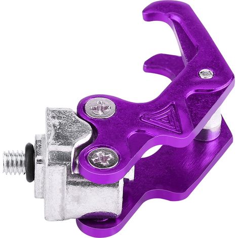 Crochet de rangement pour bagages de moto en alliage d'aluminium modifié pour casque (violet) (vente interdite sur Amazon US) (1/3)