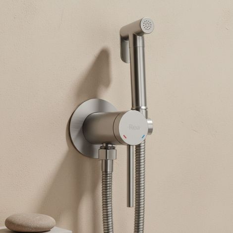 BIDETARMATUR REA JS-W024N BRUSHED NICKEL (1/3)