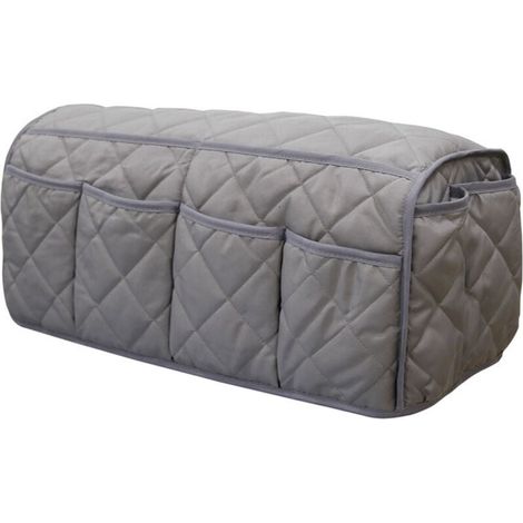 Sac de rangement pour accoudoir de canapé, sac de rangement pour chaise, sac de rangement antidérapant peut contenir des tablettes, des téléphones portables, des livres, des magazines et des télécomm (1/4)