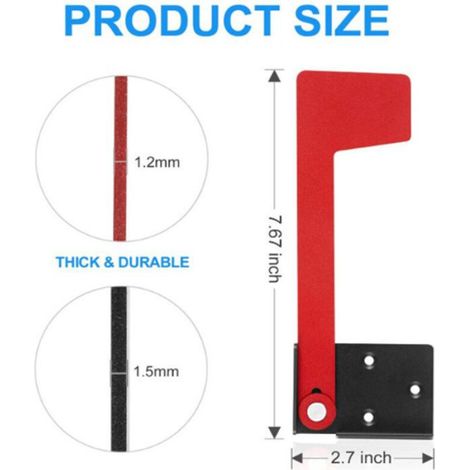 Drapeau boîte aux lettres pro – fixation renforcée, installation multiple, compatible tous supports (1/5)