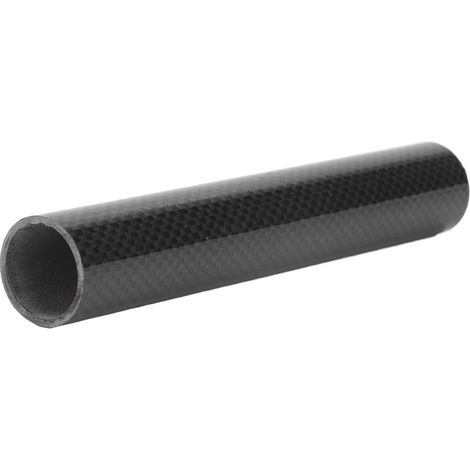 Entretoise de direction de vélo 3K 28,6 mm, en fibre de carbone brillante, pour fourche avant de VTT, 20 cm (1/5)