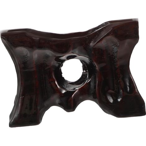 Support Bois Pour Boule De Cristal Support Sphère Creux Design Rétro Pour Présentoir Œuf Et Pierre Décorative Base Stable Pour Vitrine Maison Salon Bureau (1/5)