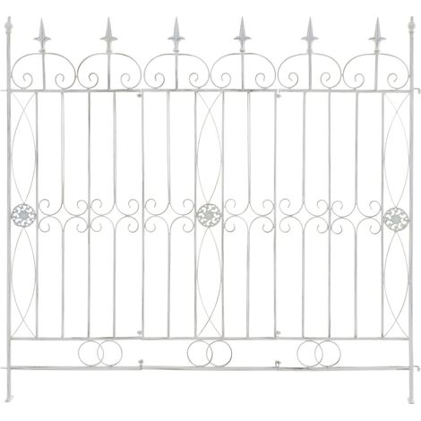 Reja De Jardín Mangold En Metal Blanco antiguo