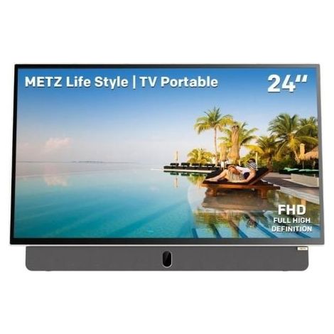 Televisor Portable Metz 24MPE7000Z 24/ Full HD/ Smart TV/ WiFi