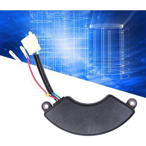 Régulateur de Tension AVR pour Groupes Électrogènes Monophasés 7‑8KW 220V Protection Court-Circuit ABS (1/5)