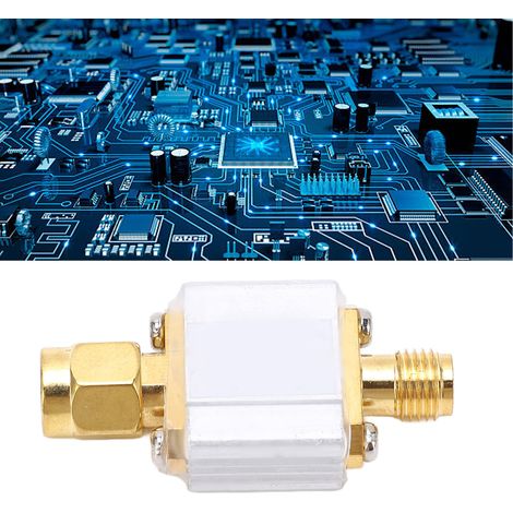 Filtre passe-bande à ondes acoustiques de surface de 446 MHz, bande passante à 1 dB, 6 MHz (1/5)
