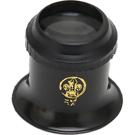 Loupe de Bureau 5x Loupe de Lecture en Plastique Transparent Compacte Portable pour Réparation Horlogère et Bijouterie (1/5)