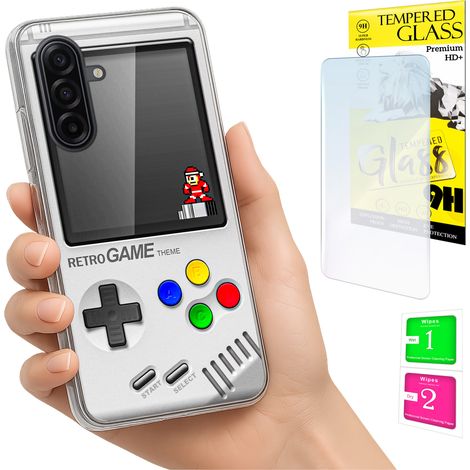 Custodia per Samsung Galaxy A17 5G, cover fotografica, cover posteriore + vetro 9H (1/5)