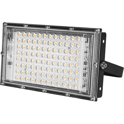 Vollspektrum-Pflanzenlampe für den Innenbereich, 100 W, 96 LEDs, AC180-240 V, ideal für das vegetative Wachstum und die Blüte von Zimmerpflanzen, in Gewächshäusern oder zu Hause.