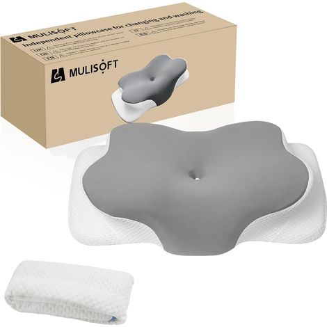 Taies d'oreiller – Housse Rechange pour Oreiller, Gris (1/2)
