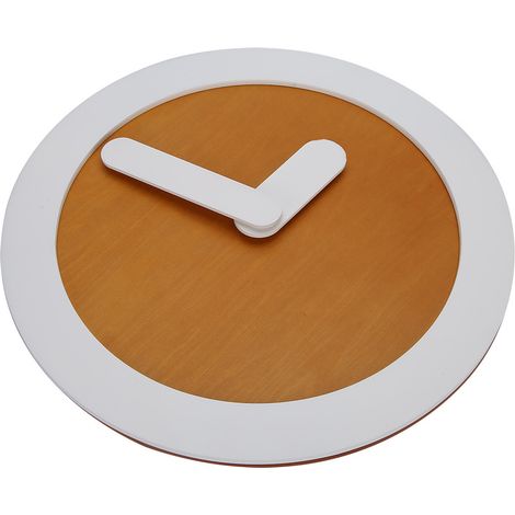 Horloge murale simple sans trotteuse, décoration murale pour salon ou chambre. (1/5)