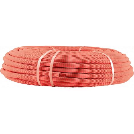TUBE PER AVEC BAO PREGAINE ROUGE Ø16 - Couronne de 100m
