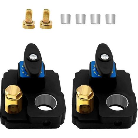 interrupteurs de déconnexion de batterie de voiture 12V 24V, interrupteur de coupure rapide de batterie marine pour bateau D (1/5)