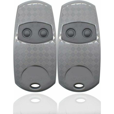 Télécommande universelle portail – Lot de 2 télécommandes 433,92 MHz – Compatible CAME TOP432NA/432/432EV/432A/432M/432S – Émetteur portable avec œillet – Beribeshop (1/5)