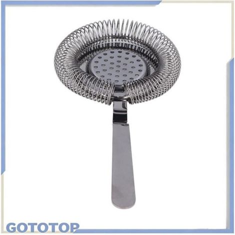 Passoire À Barre - Acier Inoxydable 304 - Filtre Fin Pour Cocktails - Usage Professionnel Et Domestique - 1 Pièce (1/5)