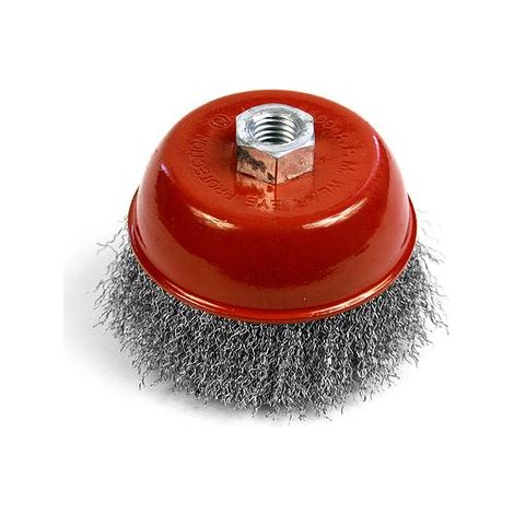 Bürste Strend Pro CCB-501, 125 mm, Topf-, gewellt, M14x2, Draht 0.3 mm