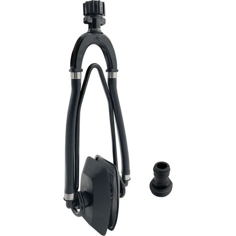 Nettoyeur de moteur à double tube à tête carrée pour accessoires de quincaillerie marine, yacht et camping-car, quincaillerie à tête ronde, accessoires de nettoyage de moteur marin à double tube à têt (1/3)