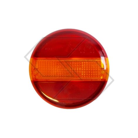 Rodovetro rosso-arancio DX e SX NEWGARDENSTORE per fanale posteriore trattore