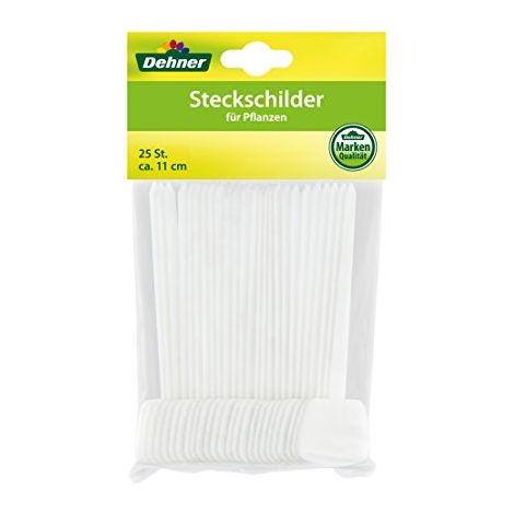 Dehner – Pianta palettine per piante, 11 cm, 25 pz (1/2)