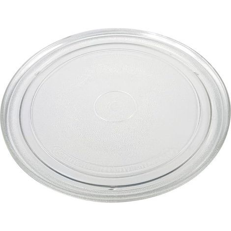 1 Plateau tournant micro-ondes, Diamètre 27,5cm, Verre trempé, Pour Whirlpool, Magimix, Thomson (1/2)